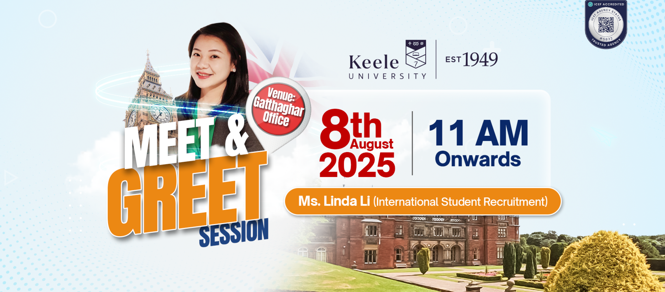 Meet and Greet- Keele University