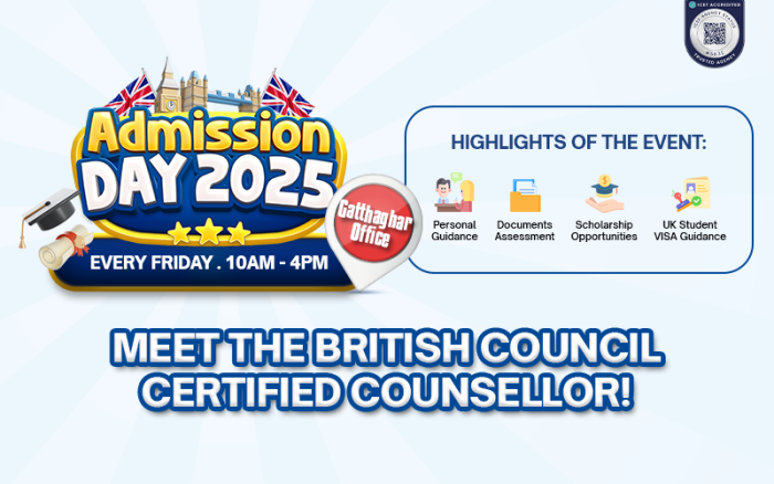 Admission Day 2025 - Every Friday