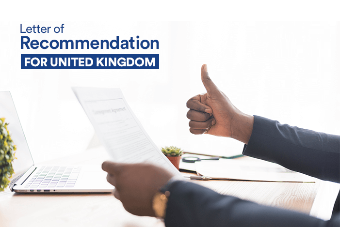 Letter of Recommendation for the UK